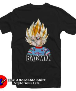 Badman Vegeta Chucky Super Saiyan Graphic T-Shirt
