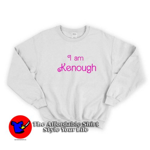 Barbie Im Enough Pink Graphic Unisex Sweater 500x500 Barbie I'm Enough Pink Graphic Unisex Sweatshirt On Sale