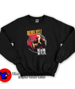 Billy Idol Rebel Yell Punk Rock Concert Sweatshirt