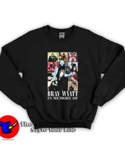 Bray Wyatt In Memory Eras Tour Graphic Sweatshirt