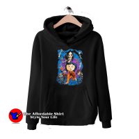 Coraline Spiral Tunnel Character Graphic Hoodie