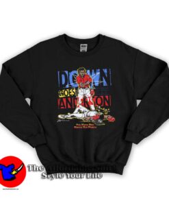Down Goes Anderson Cleveland Guardians Sweatshirt