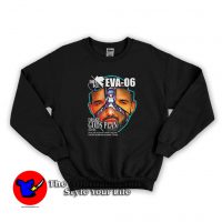 Drake Evangelion Eva Gods Plan Graphic Sweatshirt