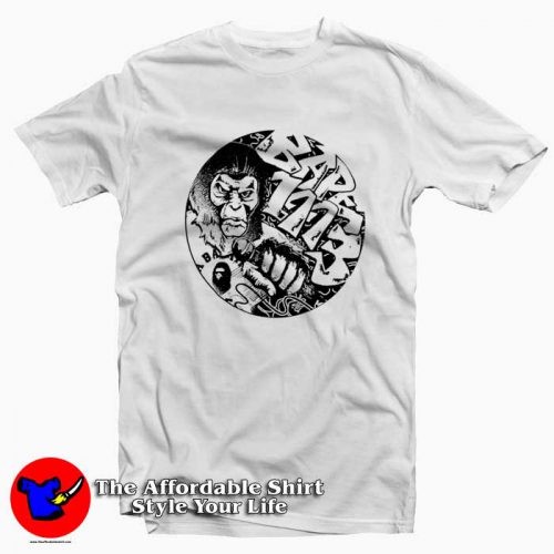 Funny Bathing Ape Comics Graphic Unisex Tshirt 500x500 Funny Bathing Ape Comics Graphic Unisex T Shirt On Sale