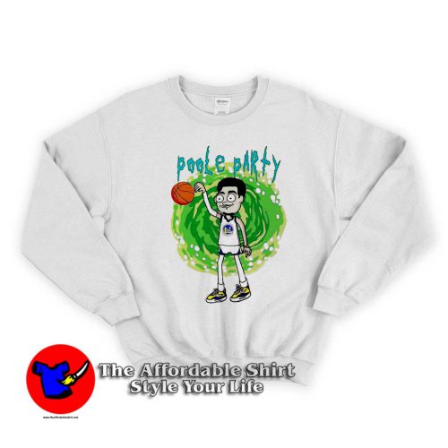 Funny Jordan Poole x Rick And Morty Parody Sweater 500x500 Funny Jordan Poole x Rick And Morty Parody Sweatshirt On Sale