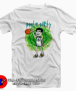 Funny Jordan Poole x Rick And Morty Parody T-Shirt