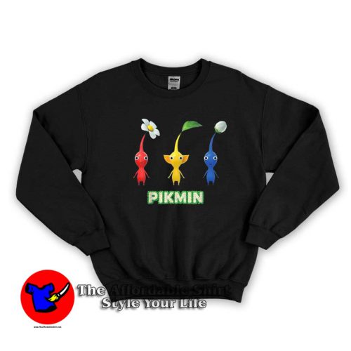 Funny Nintendo Pikmin Trio Simple Graphic Sweater 500x500 Funny Nintendo Pikmin Trio Simple Graphic Sweatshirt On Sale