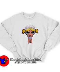 Funny Powerpuff Angry Queen Bubbles Unisex Sweatshirt