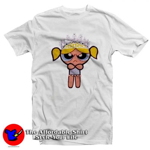 Funny Powerpuff Angry Queen Bubbles Unisex Tshirt 500x500 Funny Powerpuff Angry Queen Bubbles Unisex T Shirt On Sale