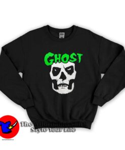 Ghost Misfits Tribute Swedish Rock Band Graphic Sweatshirt