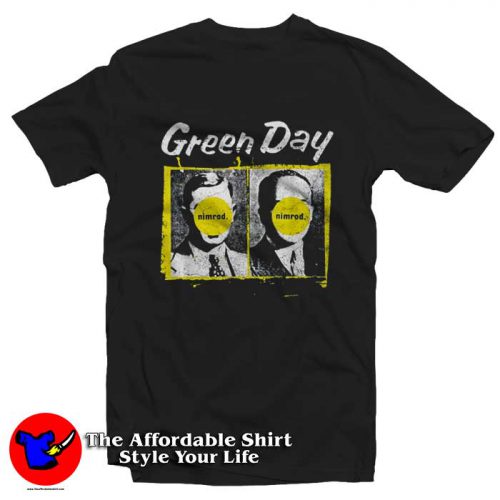 Green Day Nimrod Album Graphic Tshirt 500x500 Green Day Nimrod Album Graphic T Shirt On Sale