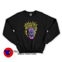 Incubus Skull Hand Eye Chakra Rock Band Graphic Sweatshirt