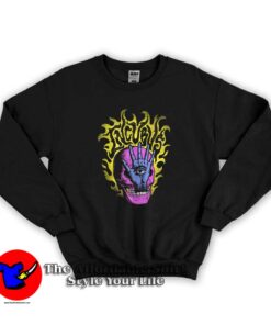 Incubus Skull Hand Eye Chakra Rock Band Graphic Sweatshirt