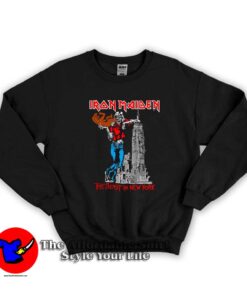 Iron Maiden The Beast In New York Vintage Sweatshirt