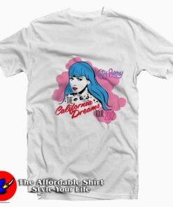 Katy Perry Merch California Dreams Tour Graphic T-Shirt