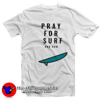 Maui Wildfire Pray For Suf And Rum Graphic T-Shirt