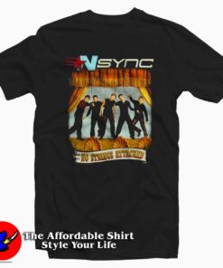 NSYNC No Strings Attached Album Cover Vintage T-Shirt