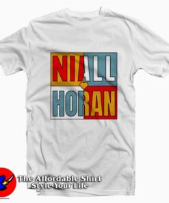 Niall Horan Colour Block Graphic Unisex T-Shirt