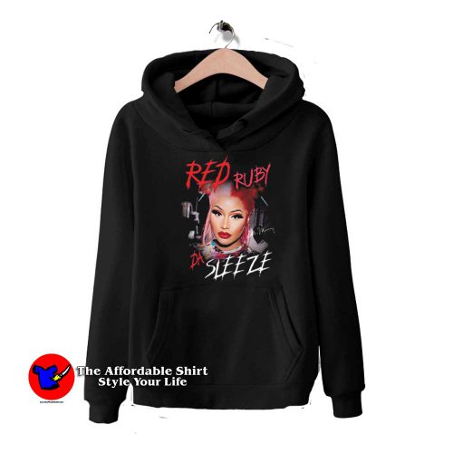 Nicki Minaj Red Ruby Da Sleeze Graphic Hoodie 500x500 Nicki Minaj Red Ruby Da Sleeze Graphic Hoodie On Sale