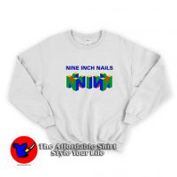 Nin Nine Inch Nails Mashup Nintendo Graphic Sweatshirt