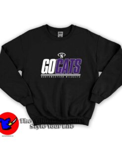 Northwestern Wildcats Go Cats Graphic Sweatshirt