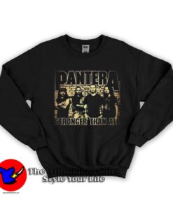 Pantera Brick Wall Stronger Than All Vintage Sweatshirt