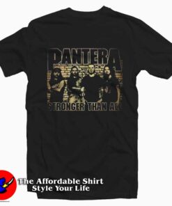 Pantera Brick Wall Stronger Than All Vintage T-Shirt