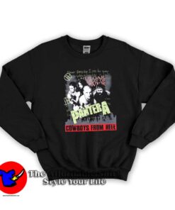 Pantera Cowboys From Hell Graphic Vintage Sweatshirt