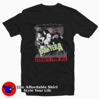 Pantera Cowboys From Hell Graphic Vintage T-Shirt