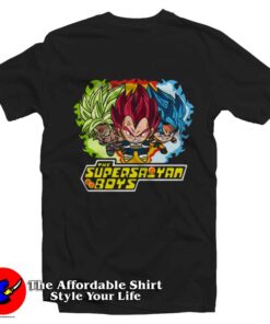 Powerpuff The Super Saiyan Boys Funny T-Shirt