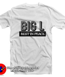Rest In Peace Hip Hop East Cost Graphic T-Shirt