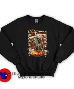 Rob Zombie Born To Go Insane Graphic Sweatshirt