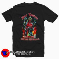Rob Zombie Screaming Lord Dinosaur Graphic T-Shirt