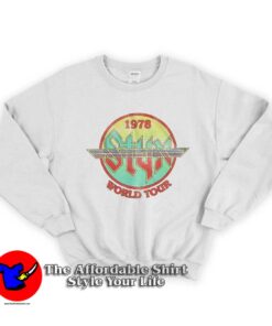 STYX World Tour 1978 Graphic Unisex Sweatshirt
