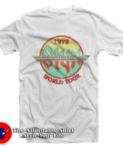 STYX World Tour 1978 Graphic Unisex T-Shirt