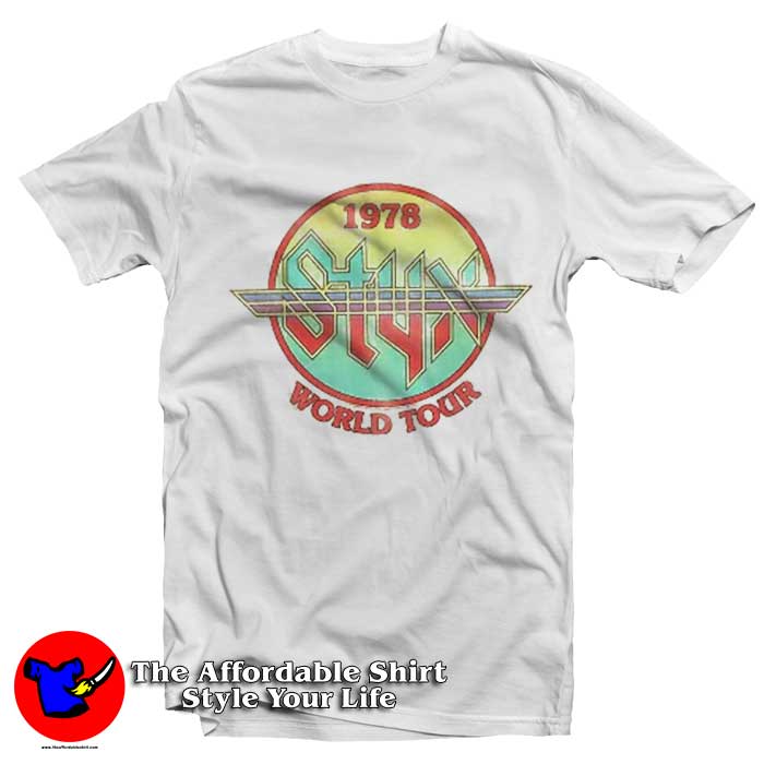 STYX World Tour 1978 Graphic Unisex Tshirt 510x510 image STYX World Tour 1978 Graphic Unisex Tshirt 510x510 STYX World Tour 1978 Graphic Unisex T Shirt On Sale