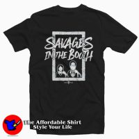 Savages In The Booth John Sterling Suzyn Waldman T-Shirt
