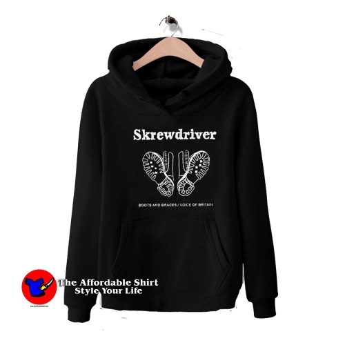 Skrewdriver Boots And Braces Graphic Unisex Hoodie 500x500 Skrewdriver Boots And Braces Graphic Unisex Hoodie On Sale