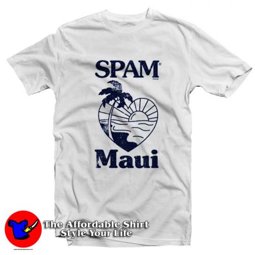 Spam Loves Maui Graphic Unisex Tshirt 500x500 Spam Loves Maui Graphic Unisex T Shirt On Sale