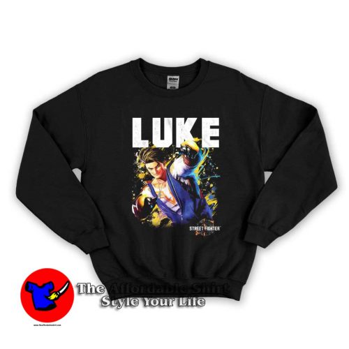 Street Fighter 6 Luke Sullivan Capcom Graphic Sweater 500x500 Street Fighter 6 Luke Sullivan Capcom Graphic Sweatshirt On Sale