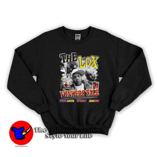 The Lox Yonkers Tale Vintage Graphic Sweater 500x500 The Lox Yonkers Tale Vintage Graphic Sweatshirt On Sale