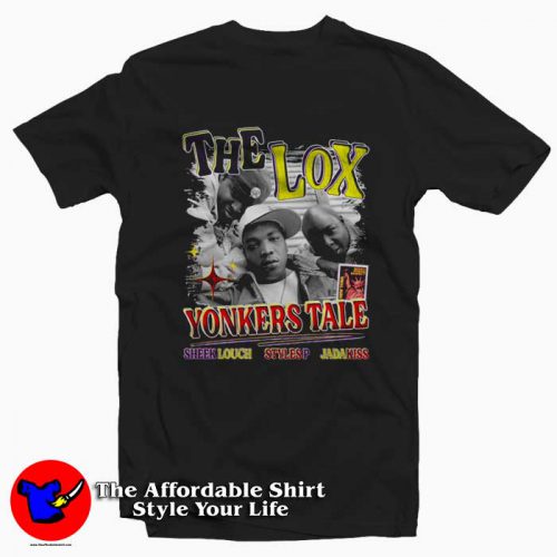 The Lox Yonkers Tale Vintage Graphic Tshirt 500x500 The Lox Yonkers Tale Vintage Graphic T Shirt On Sale