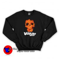 The Ventur Bros Skull Flame Head Graphic Sweatshirt