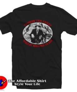 Townes Van Zandt Waitin Around To Die Graphic T-shirt
