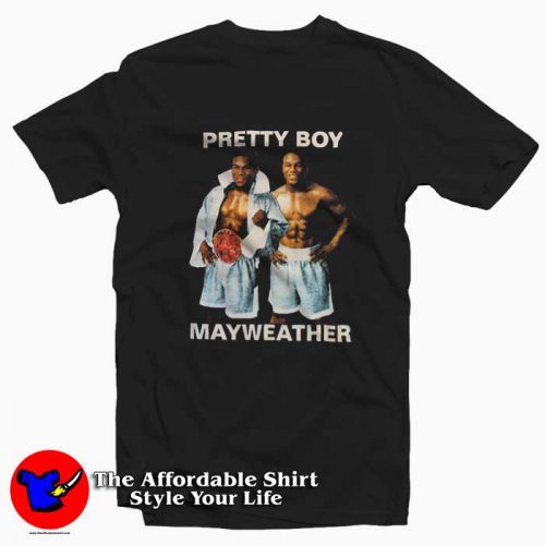 Vintage Floyd Mayweather Pretty Boy Graphic Tshirt 500x500 Vintage Floyd Mayweather Pretty Boy Graphic T Shirt On Sale