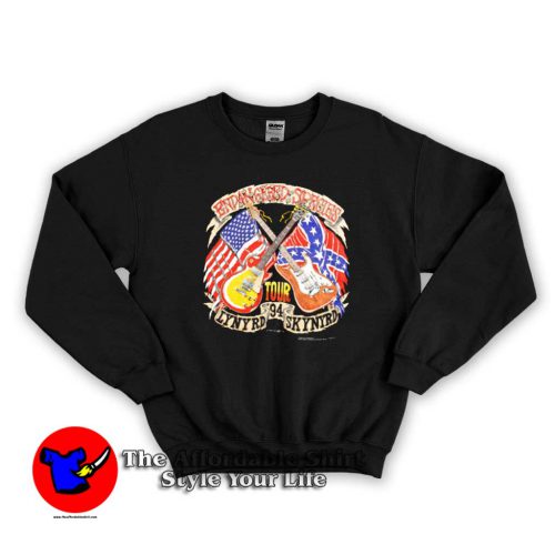 Vintage Lynyrd Skynyrd Endangered Tour Sweater 500x500 Vintage Lynyrd Skynyrd Endangered Tour Sweatshirt On Sale