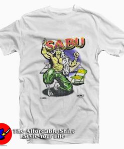Vintage Sabu ECW Homicidal Graphic T-Shirt