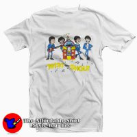 Vintage The Beatles Twist and Shout Puffy Corps T-Shirt