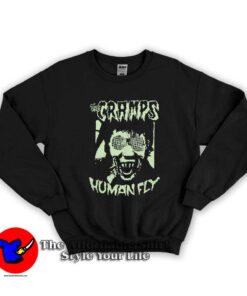 Vintage The Cramps Human Fly Graphic Sweatshirt