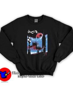 Vintage The Cure London Cityscape Graphic Sweatshirt